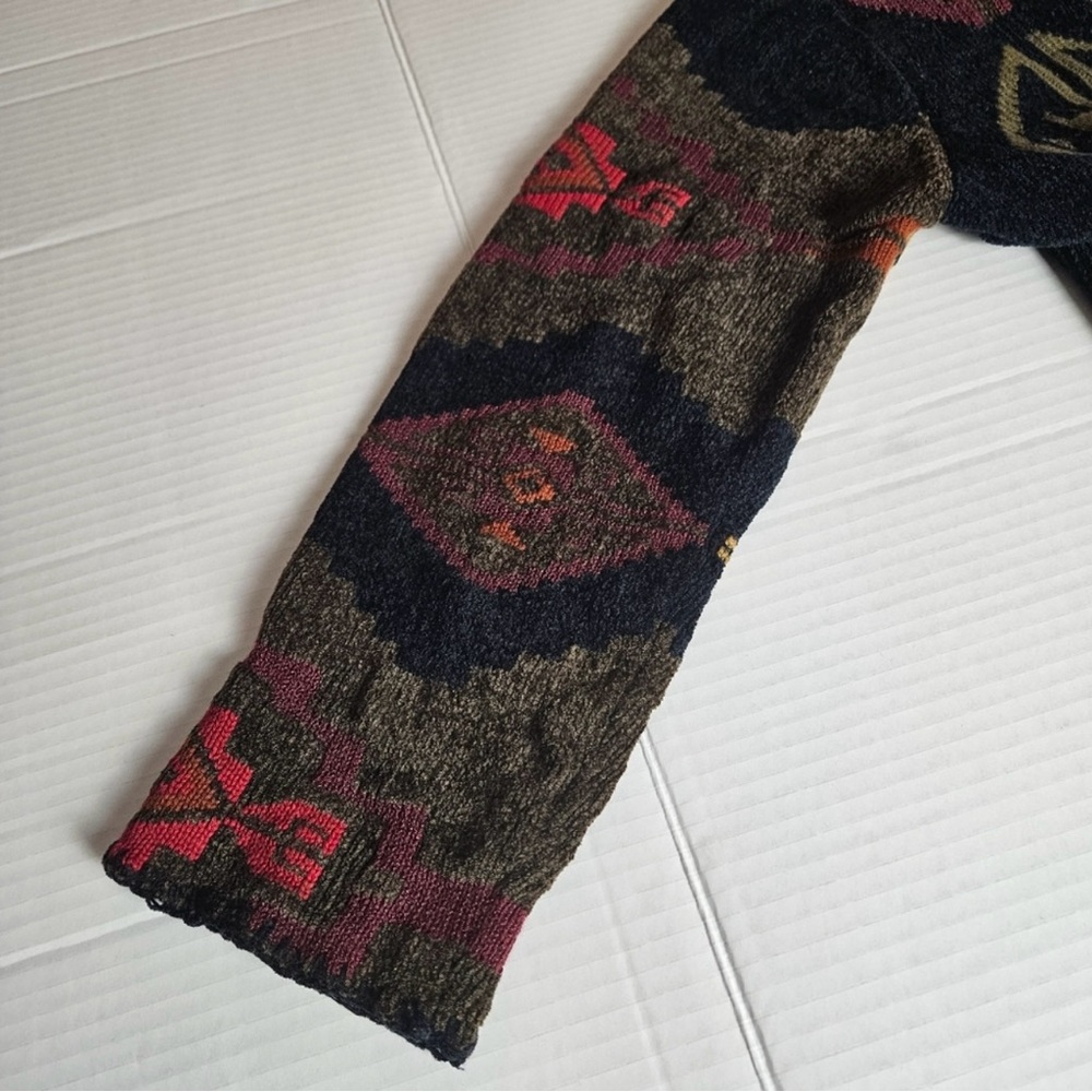 Chico’s Design Women Aztec Long buttoned down Sweater - Picture 3 of 11